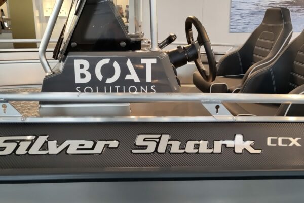 Silver Shark CCX auf der EXEMPLA 2023 | Boat Solutions, Utting am Ammersee
