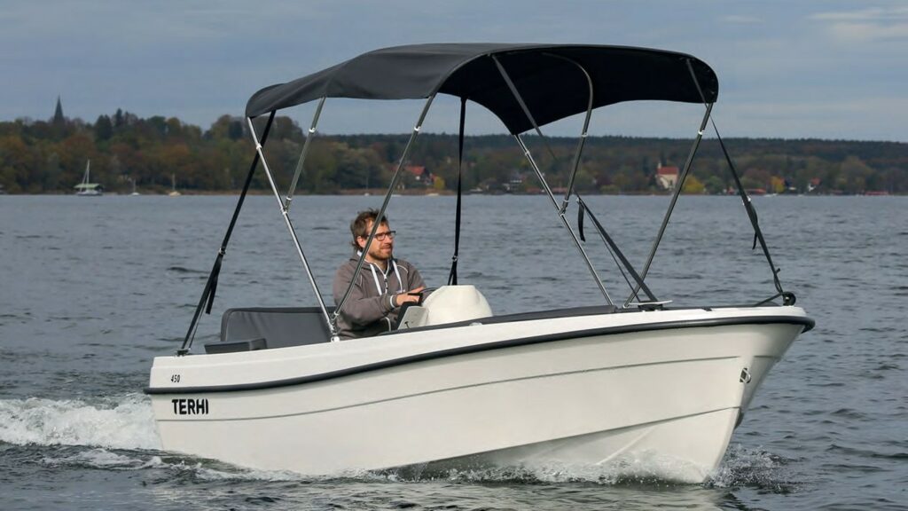 Terhi Sloep, Testbericht in MotorBoot 06/23, Foto: Christian Schneider | Boat Solutions, Utting am Ammersee
