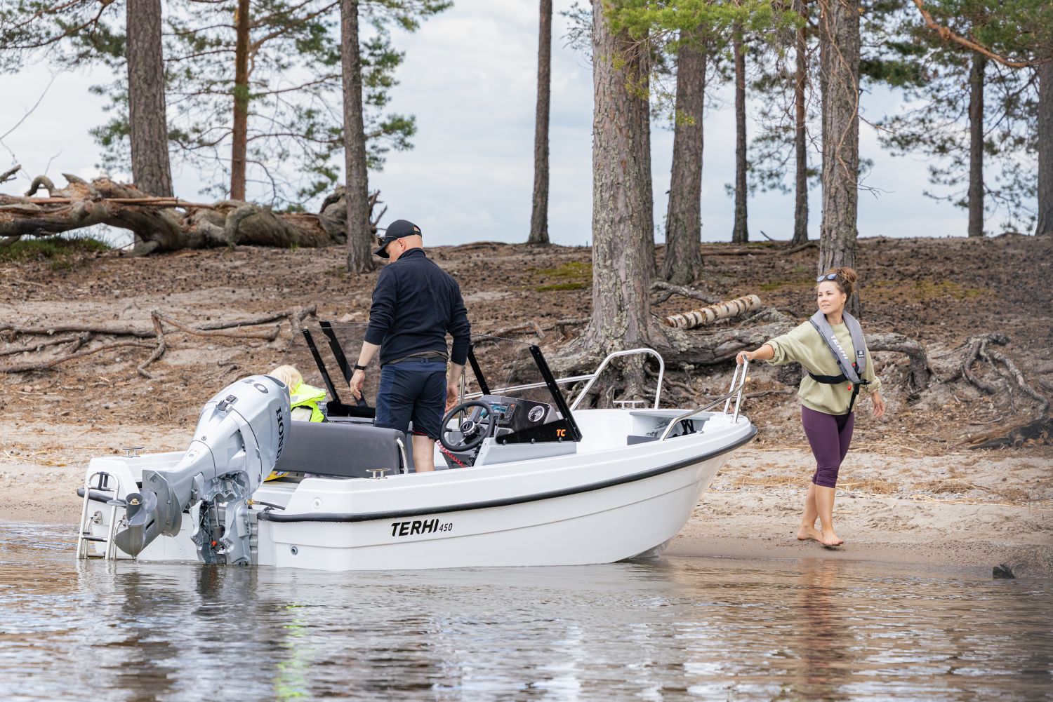 Terhi 450 TC mit Honda-Motor | Boat Solutions, Utting am Ammersee